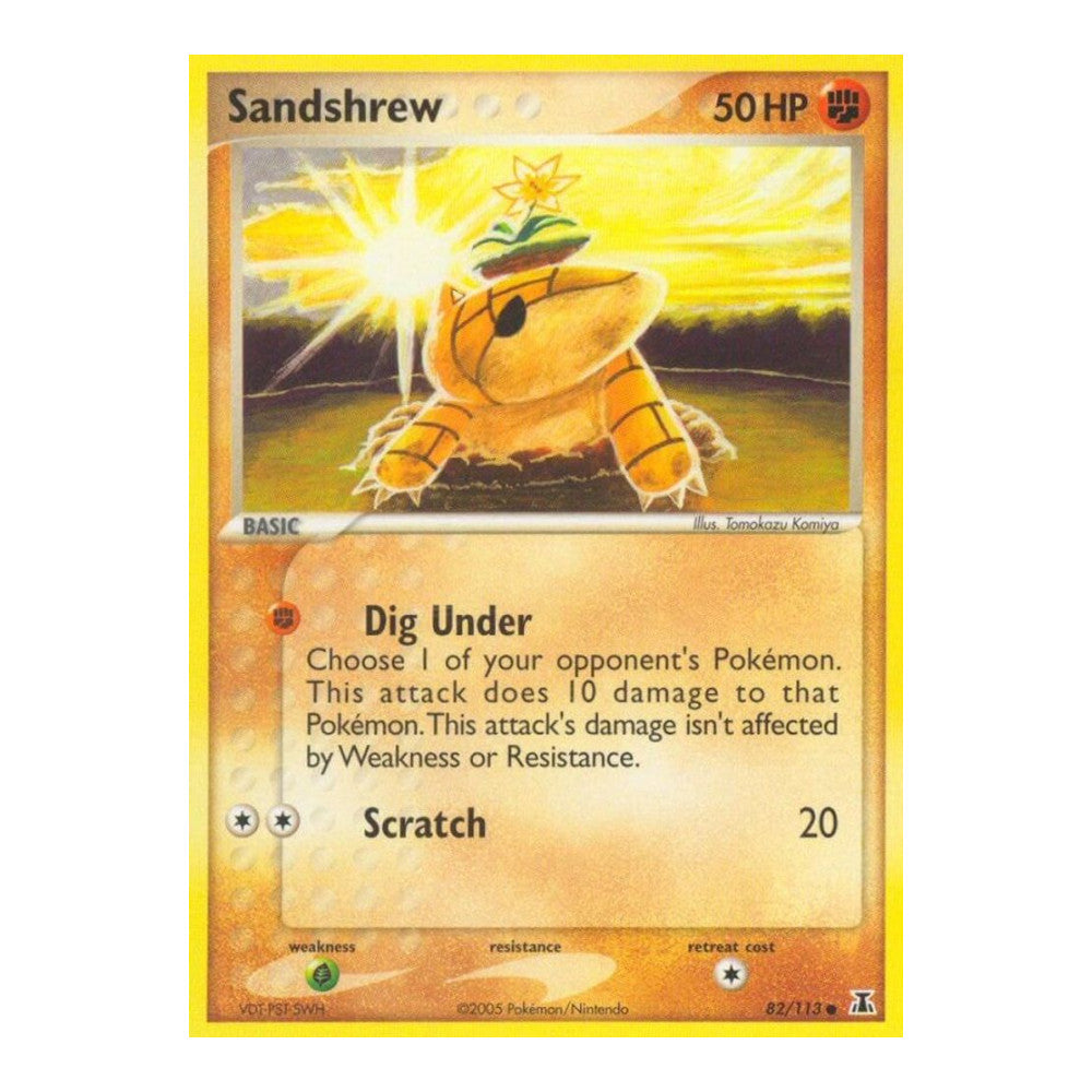 EX Delta Species (DS) - Sandshrew (#82/113) (Near Mint)