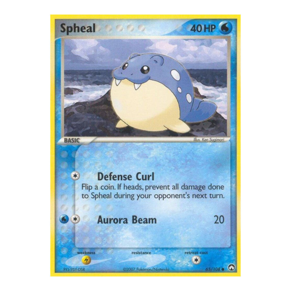 EX Power Keepers (PK) - Spheal (#65/108) (Near Mint)