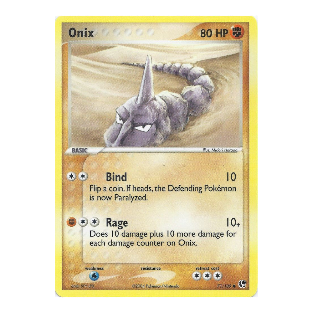 EX Battle Stadium (BST) - Onix (#71) (Near Mint)