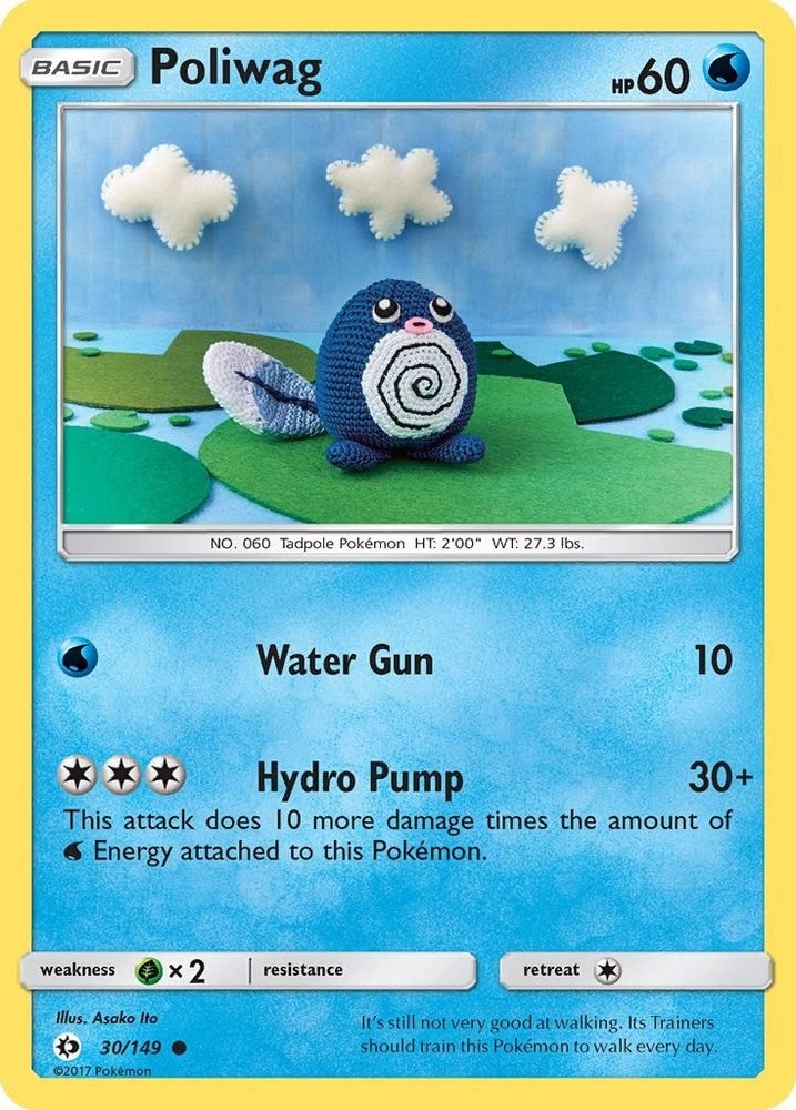 SM Base Set (SM01) - Poliwag (#30/149, Common) ()