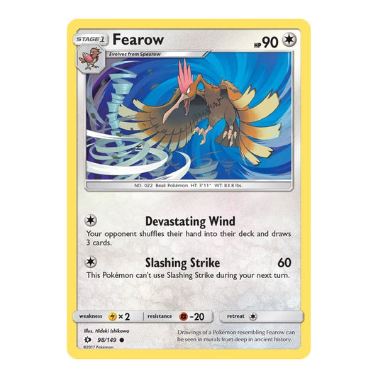 SM Base Set (SM01) - Fearow (#98/149) (Near Mint)