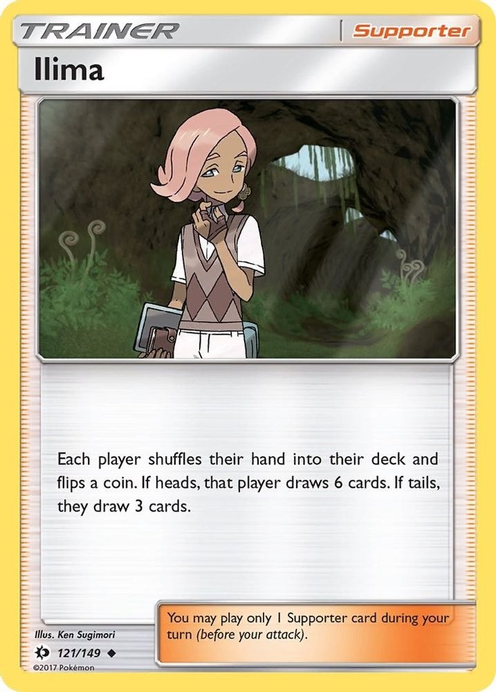SM Base Set (SM01) - Ilima (#121/149, Uncommon) ()