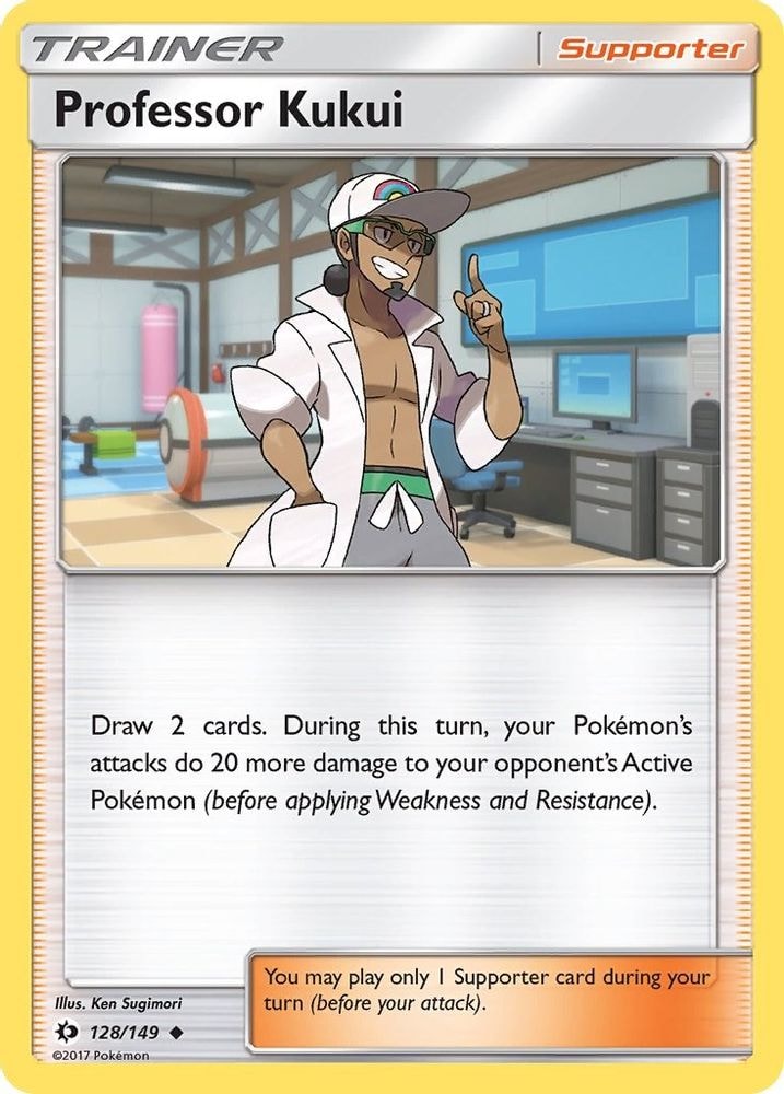 SM Base Set (SM01) - Professor Kukui (#128/149, Uncommon) ()