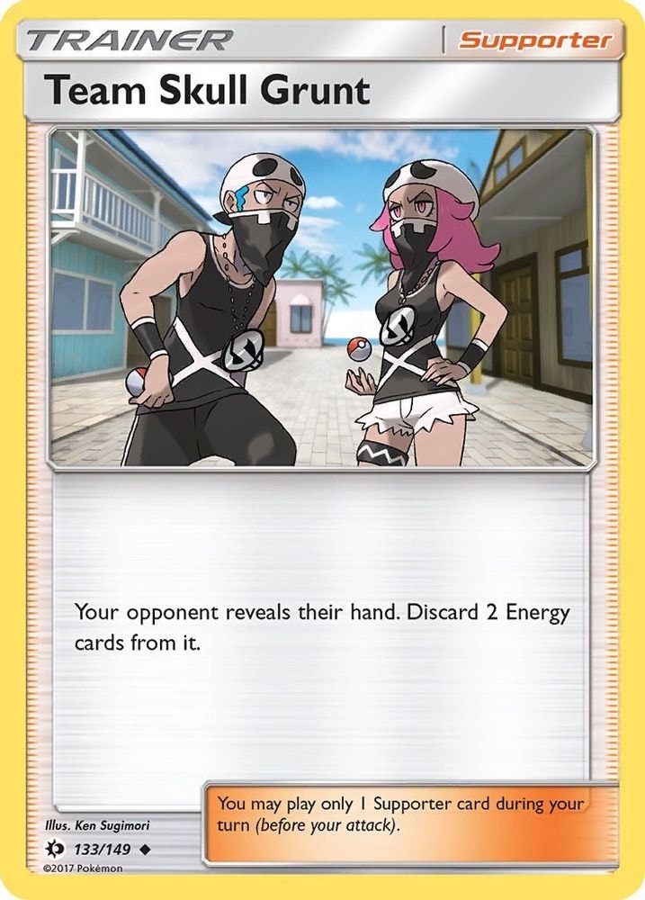 SM Base Set (SM01) - Team Skull Grunt (#133/149, Uncommon) ()