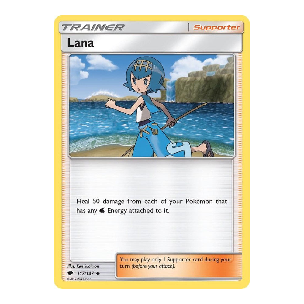 SM - Burning Shadows (SM03) - Lana (#117/147) (Near Mint)