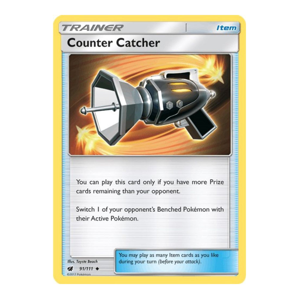 SM - Crimson Invasion (SM04) - Counter Catcher (#91/111) (Near Mint)