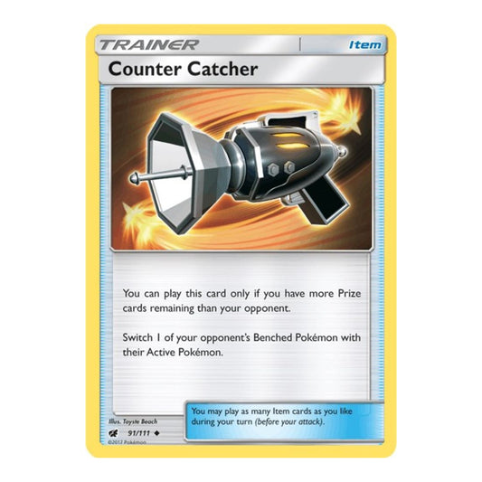 SM - Crimson Invasion (SM04) - Counter Catcher (#91/111) (Near Mint)