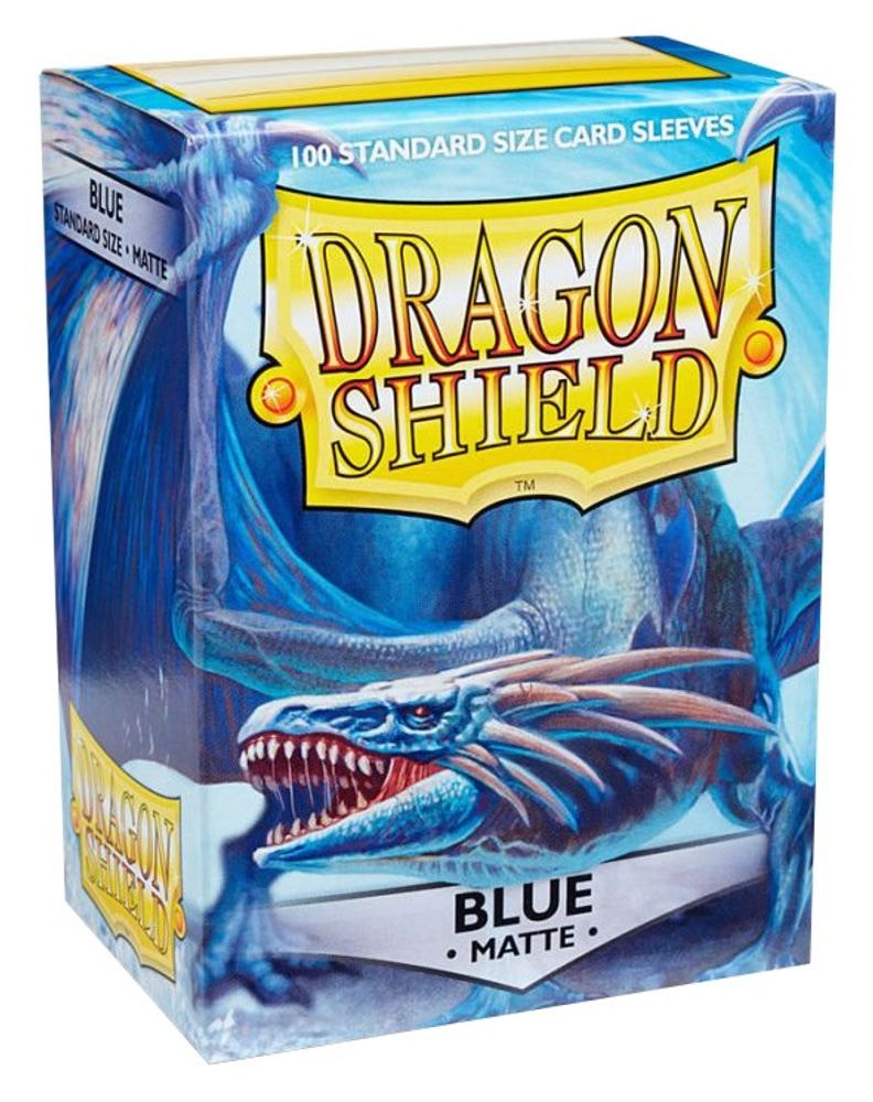 Dragon Shield Card Sleeves () - Dragon Shield Matte Sleeves Blue 100 Pack (,) ()