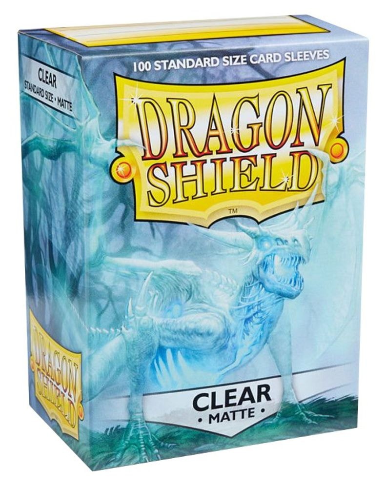 Dragon Shield Card Sleeves () - Dragon Shield Matte Sleeves Clear 100 Pack (,) ()