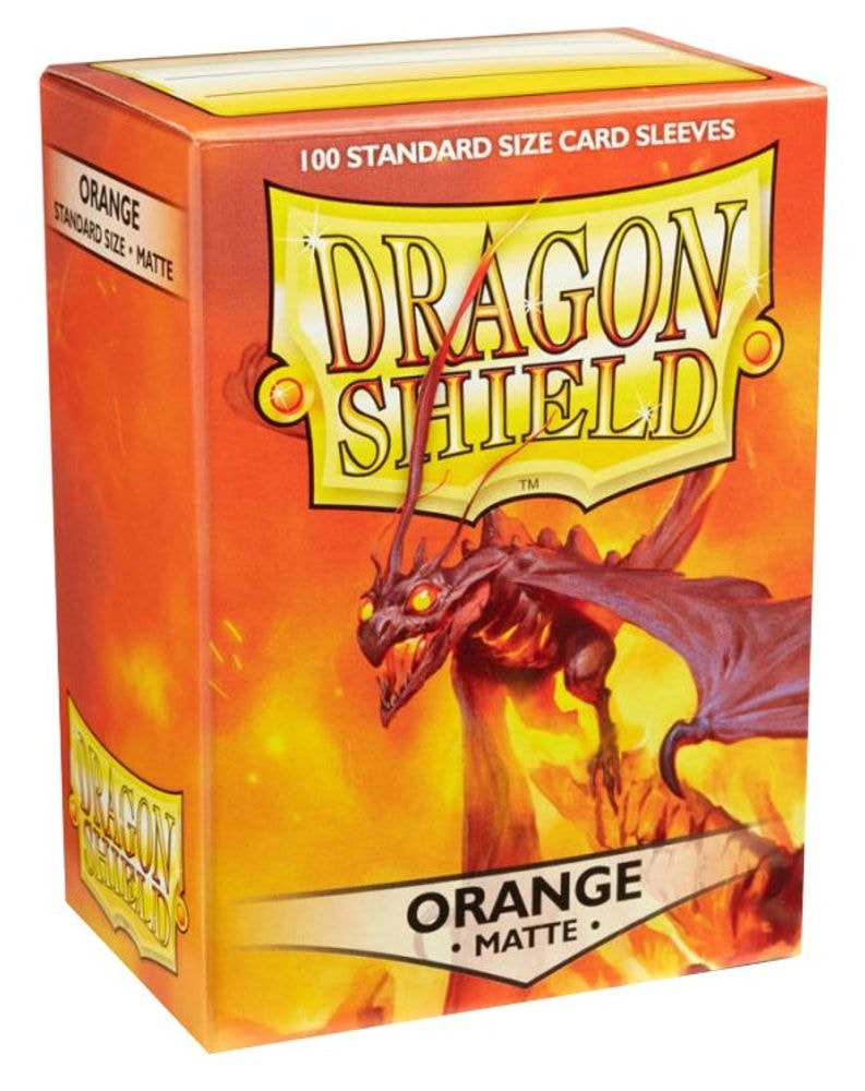 Dragon Shield Card Sleeves () - Dragon Shield Matte Sleeves Orange 100 Pack (,) ()