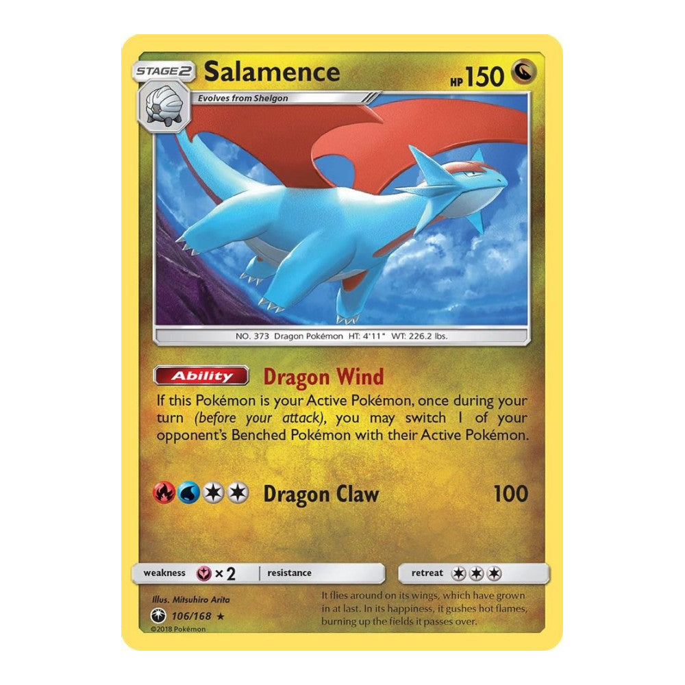 SM - Celestial Storm (CES) - Salamence (#106/168) (Near Mint)