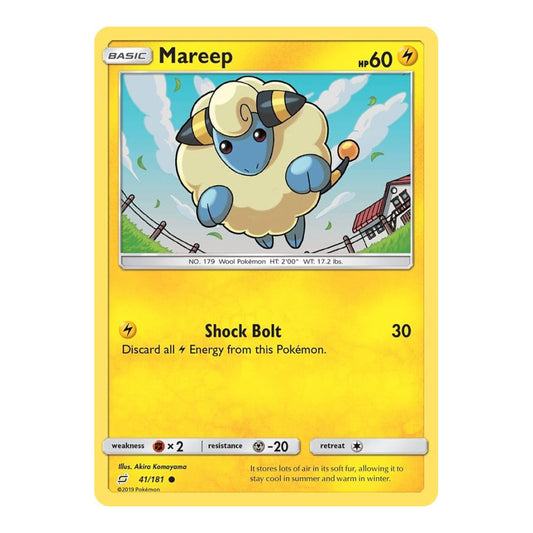 SM - Team Up (SM9) - Mareep (#41/181) (Near Mint)