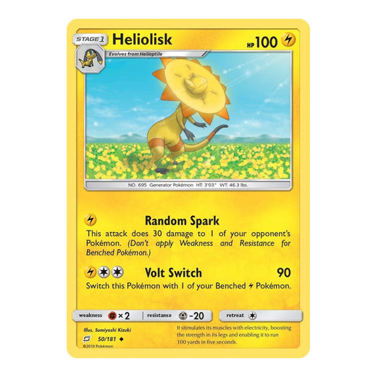 SM - Team Up (SM9) - Heliolisk (#50/181) (Near Mint)