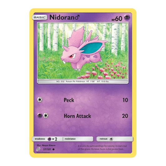 SM - Team Up (SM9) - Nidoran M (#57/181) (Near Mint)
