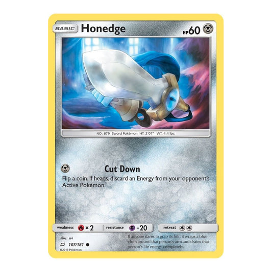 SM - Team Up (SM9) - Honedge (#107/181) (Near Mint)