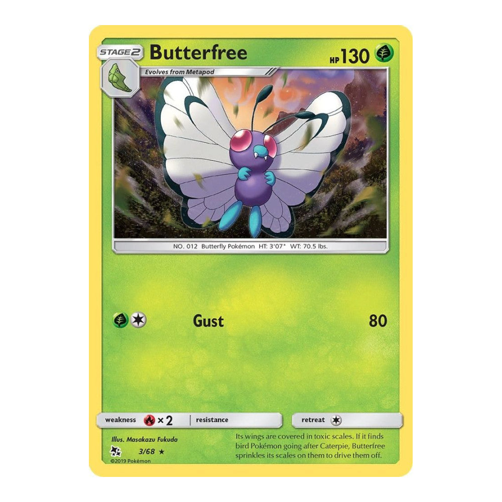 Hidden Fates (HIF) - Butterfree (#3/68)