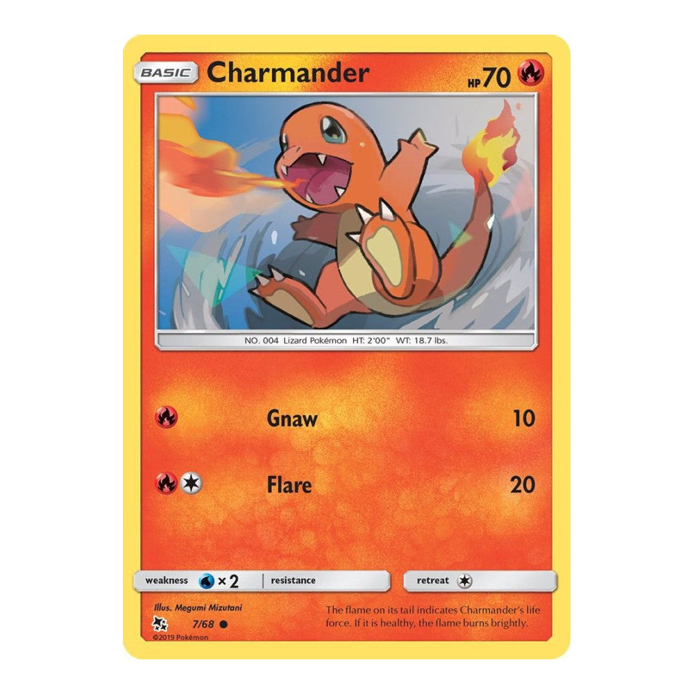 Hidden Fates (HIF) - Charmander (#7/68) (Near Mint)