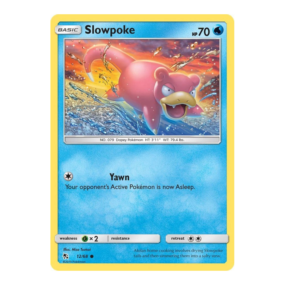 Hidden Fates (HIF) - Slowpoke (#12/68) (Near Mint)