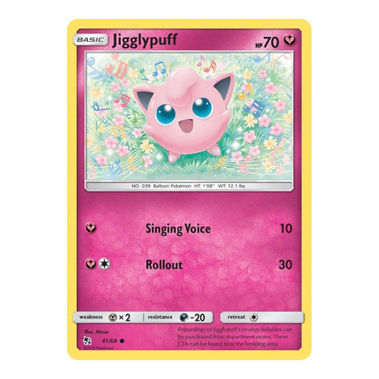 Hidden Fates (HIF) - Jigglypuff (#41/68) (Near Mint)