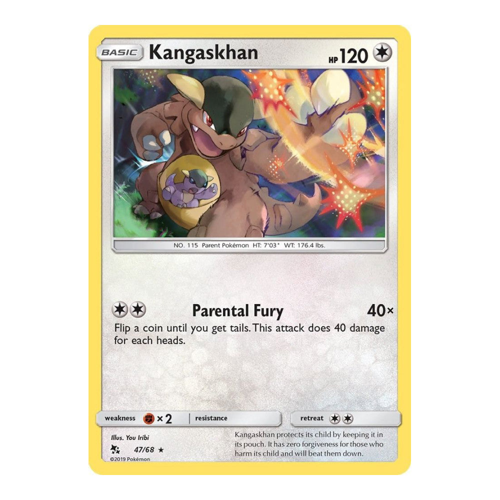 Hidden Fates (HIF) - Kangaskhan (#47/68) (Near Mint)