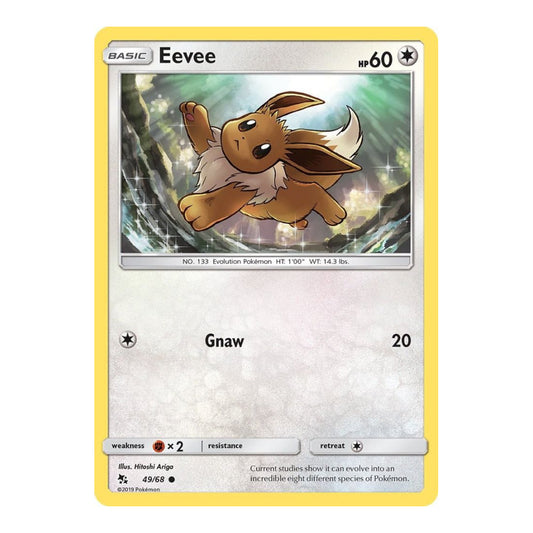 Hidden Fates (HIF) - Eevee (49) (#49/68) (Near Mint)