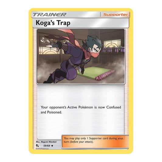 Hidden Fates (HIF) - Koga's Trap (#59/68) (Near Mint)