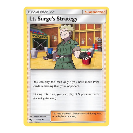 Hidden Fates (HIF) - Lt. Surge's Strategy (#60/68) (Near Mint)