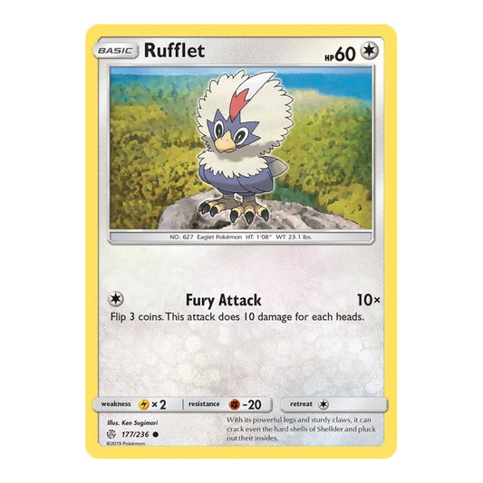 SM - Cosmic Eclipse (SM12) - Rufflet (#177/236) (Near Mint)