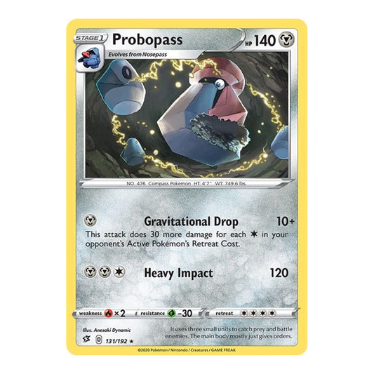 SWSH02: Rebel Clash (SWSH02) - Probopass (#131/192) (Near Mint)