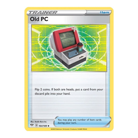 SWSH03: Darkness Ablaze (SWSH03) - Old PC (#164/189) (Near Mint)