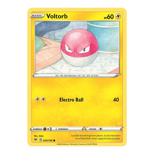 SWSH04: Vivid Voltage (SWSH04) - Voltorb (#045/185) (Near Mint)