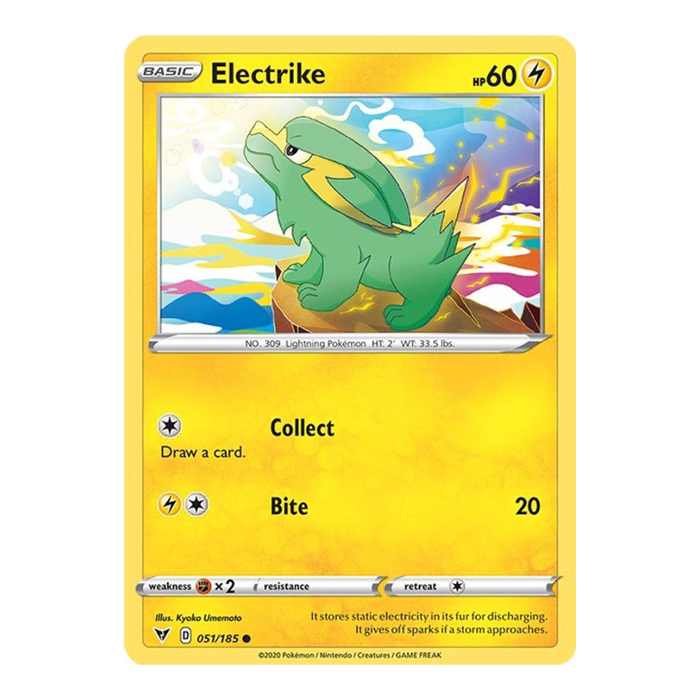 SWSH04: Vivid Voltage (SWSH04) - Electrike (#051/185) (Near Mint)