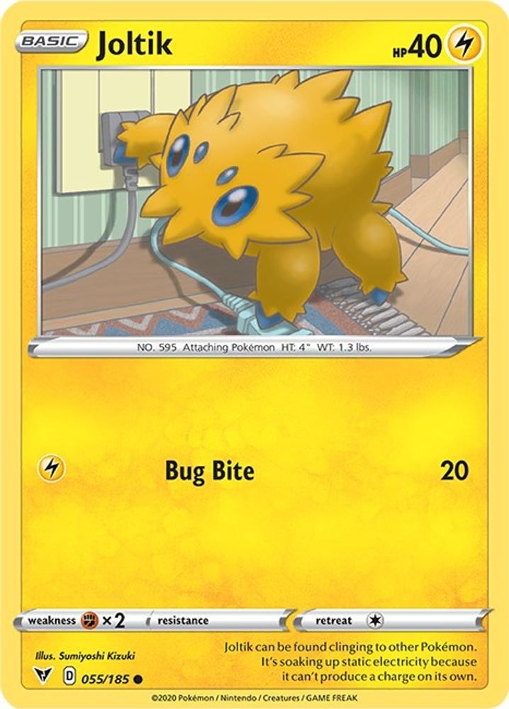 SWSH04: Vivid Voltage (SWSH04) - Joltik (#055/185, Common) ()