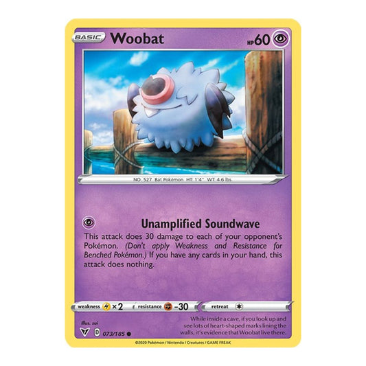 SWSH04: Vivid Voltage (SWSH04) - Woobat (#073/185) (Near Mint)