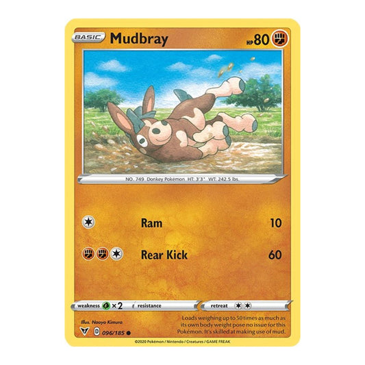SWSH04: Vivid Voltage (SWSH04) - Mudbray (#096/185) (Near Mint)