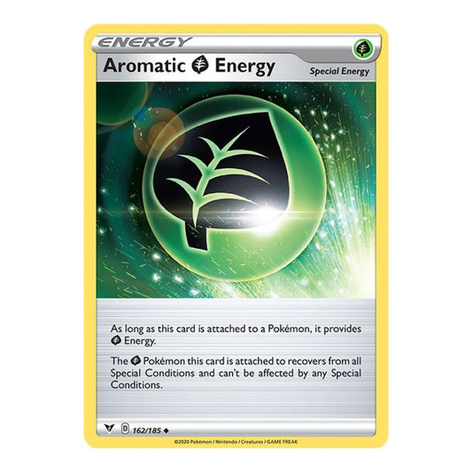 SWSH04: Vivid Voltage (SWSH04) - Aromatic Grass Energy (#162/185) (Near Mint)