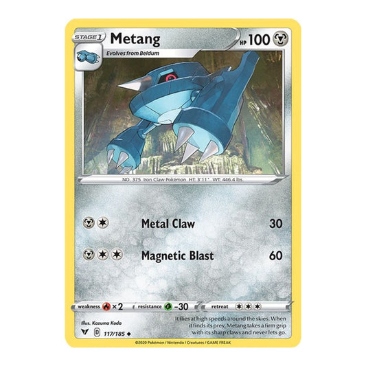 SWSH04: Vivid Voltage (SWSH04) - Metang (#117/185) (Near Mint)