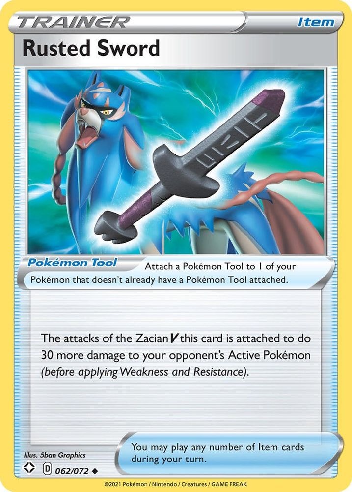 Shining Fates (SHF) - Rusted Sword (#062/072, Uncommon) ()