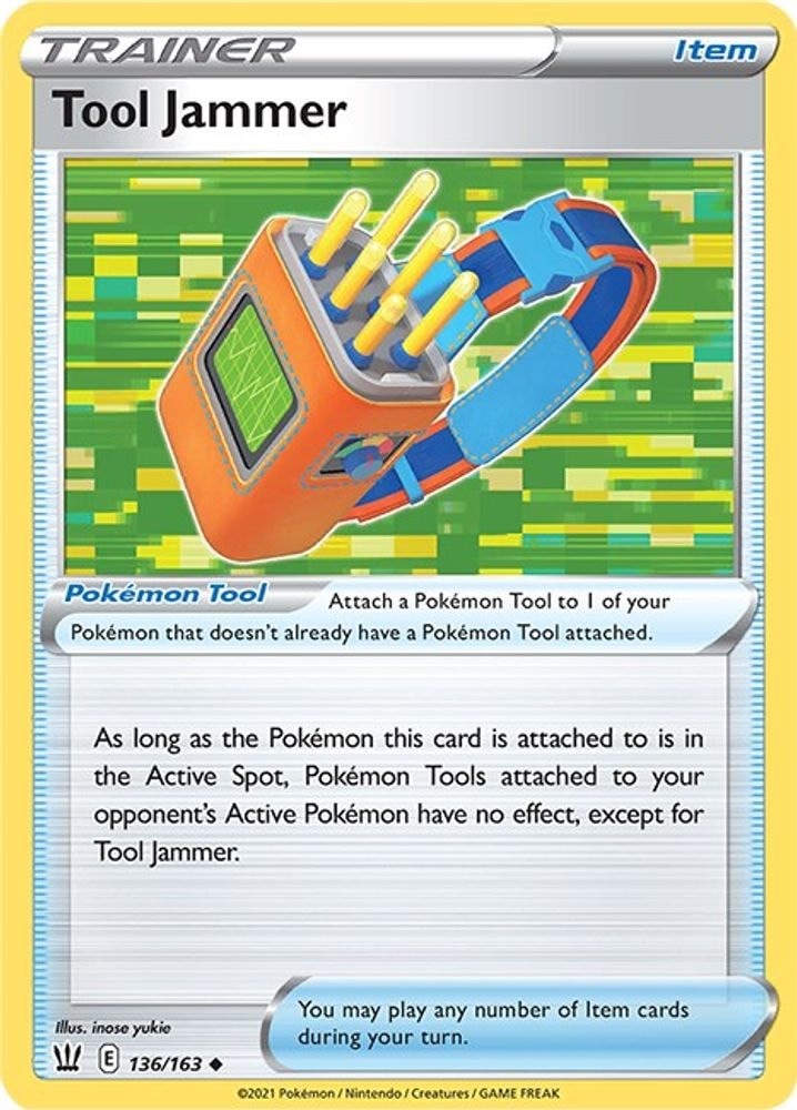 SWSH05: Battle Styles (SWSH05) - Tool Jammer (#136/163, Uncommon) ()