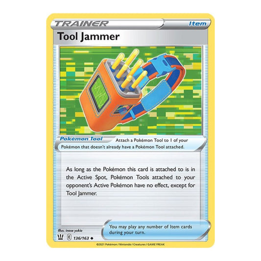 SWSH05: Battle Styles (SWSH05) - Tool Jammer (#136/163) (Near Mint)