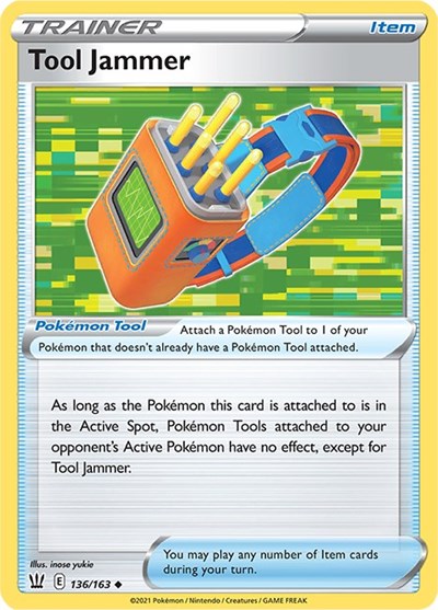 SWSH05: Battle Styles (SWSH05) - Tool Jammer (#136/163, Uncommon) ()