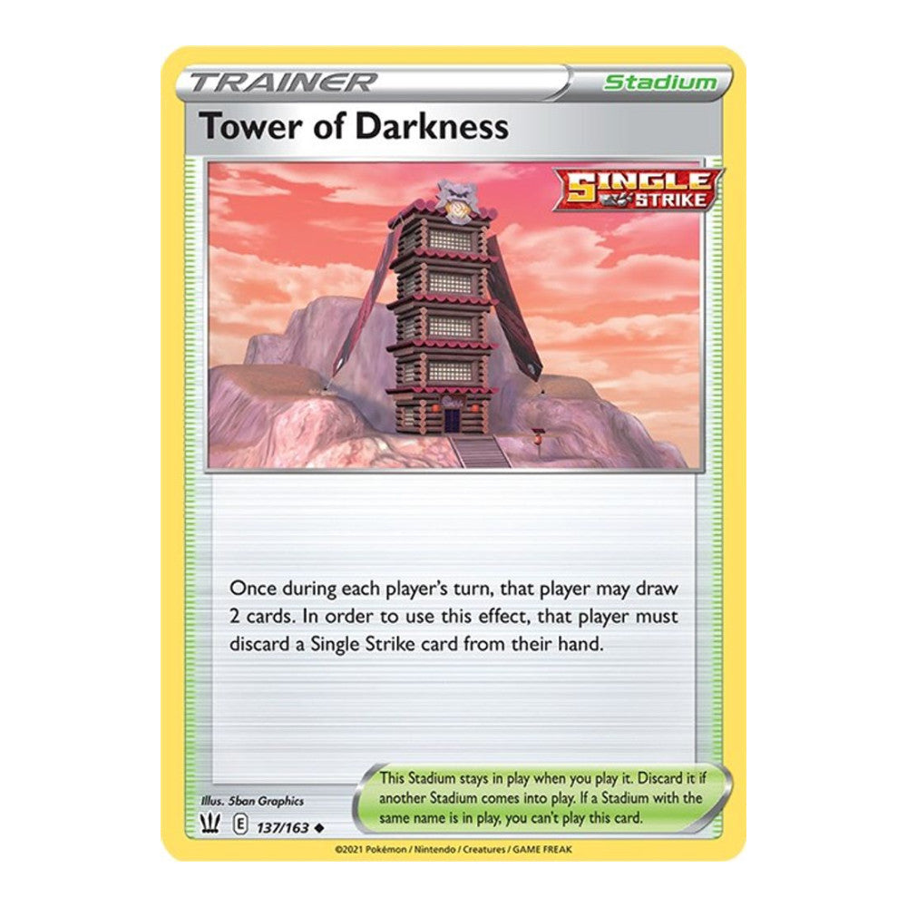 SWSH05: Battle Styles (SWSH05) - Tower of Darkness (#137/163) (Near Mint)