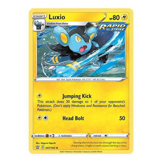SWSH05: Battle Styles (SWSH05) - Luxio (#047/163) (Near Mint)