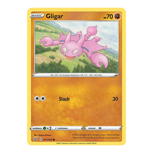 SWSH05: Battle Styles (SWSH05) - Gligar (#071/163) (Near Mint)