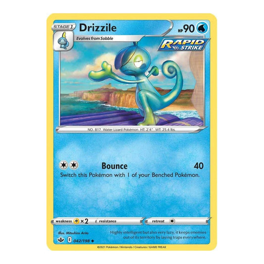 SWSH06: Chilling Reign (SWSH06) - Drizzile (#042/198) (Near Mint)