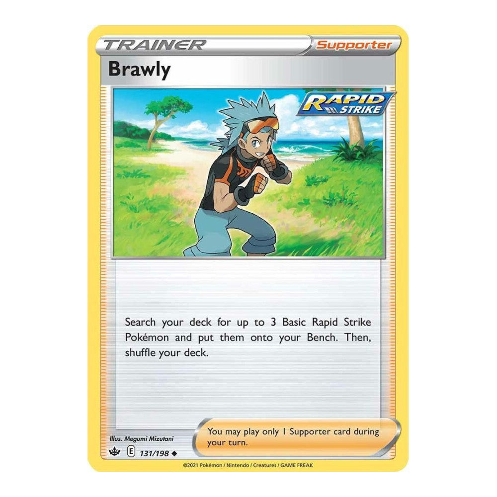 SWSH06: Chilling Reign (SWSH06) - Brawly (#131/198) (Near Mint)