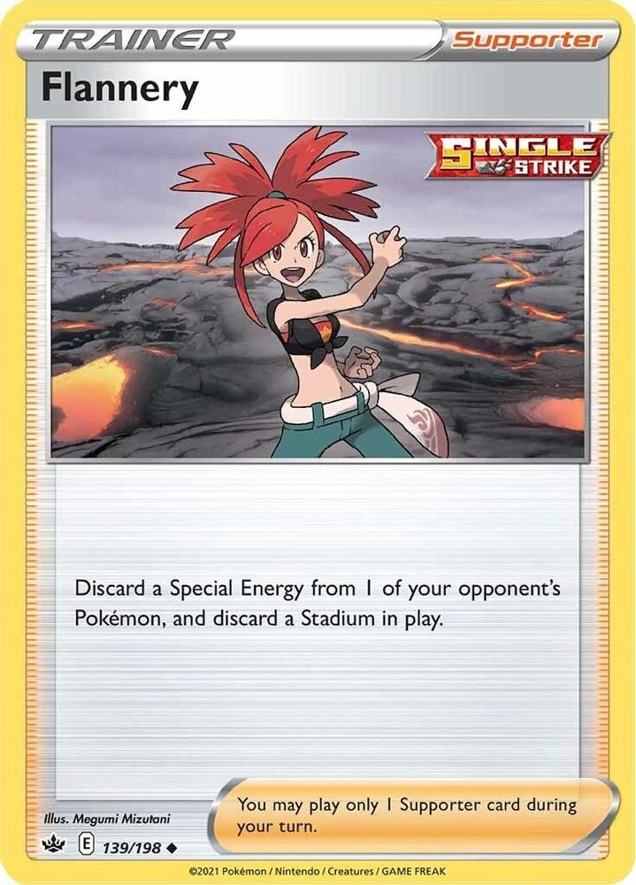 SWSH06: Chilling Reign (SWSH06) - Flannery (#139/198, Uncommon) ()