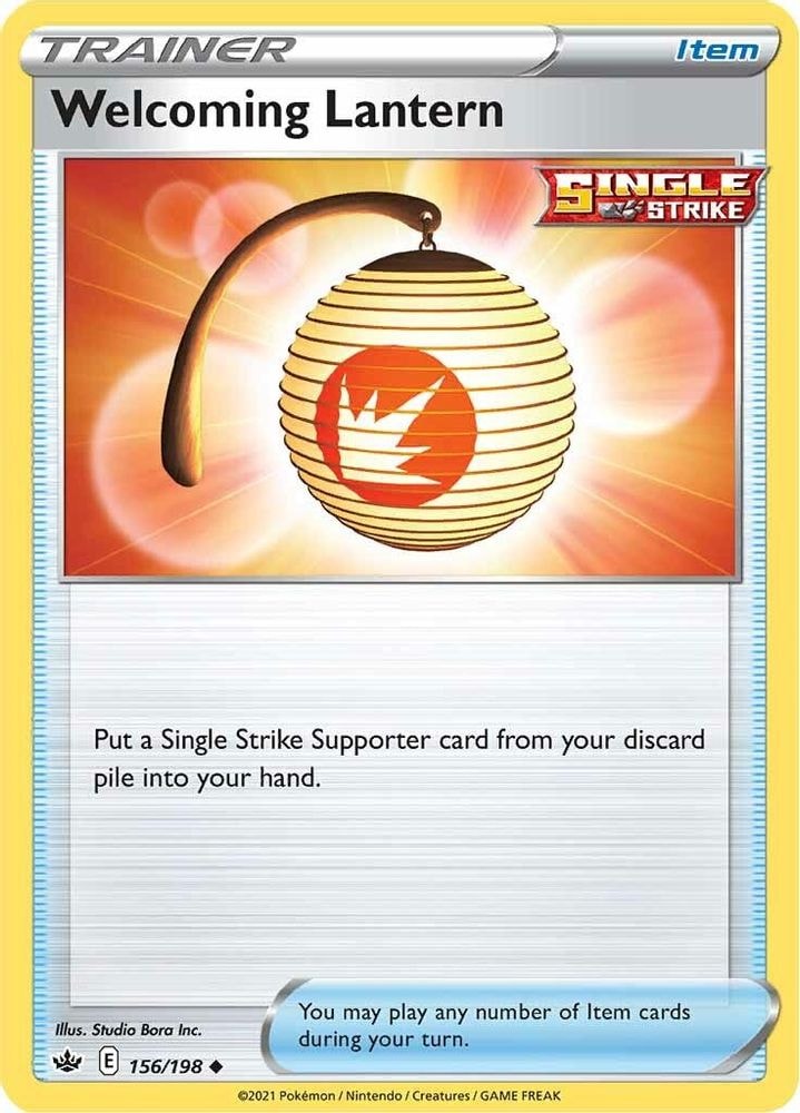 SWSH06: Chilling Reign (SWSH06) - Welcoming Lantern (#156/198, Uncommon) ()