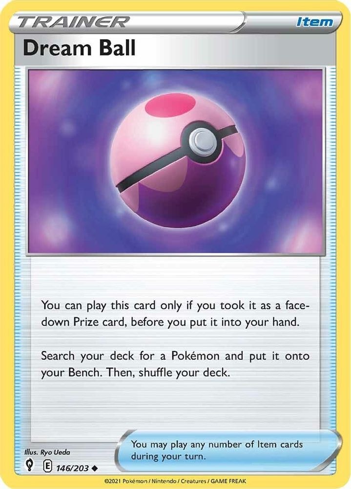 SWSH07: Evolving Skies (SWSH07) - Dream Ball (#146/203, Uncommon) ()