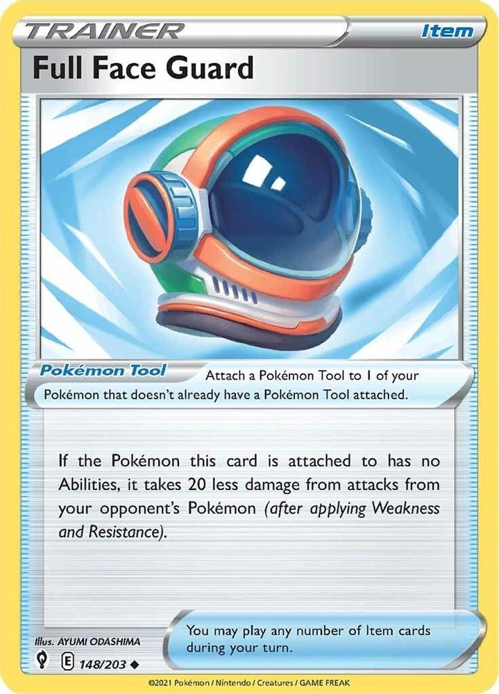 SWSH07: Evolving Skies (SWSH07) - Full Face Guard (#148/203, Uncommon) ()